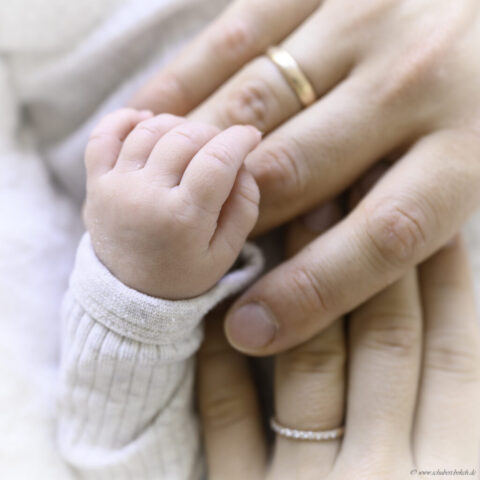 Hand eines Babys